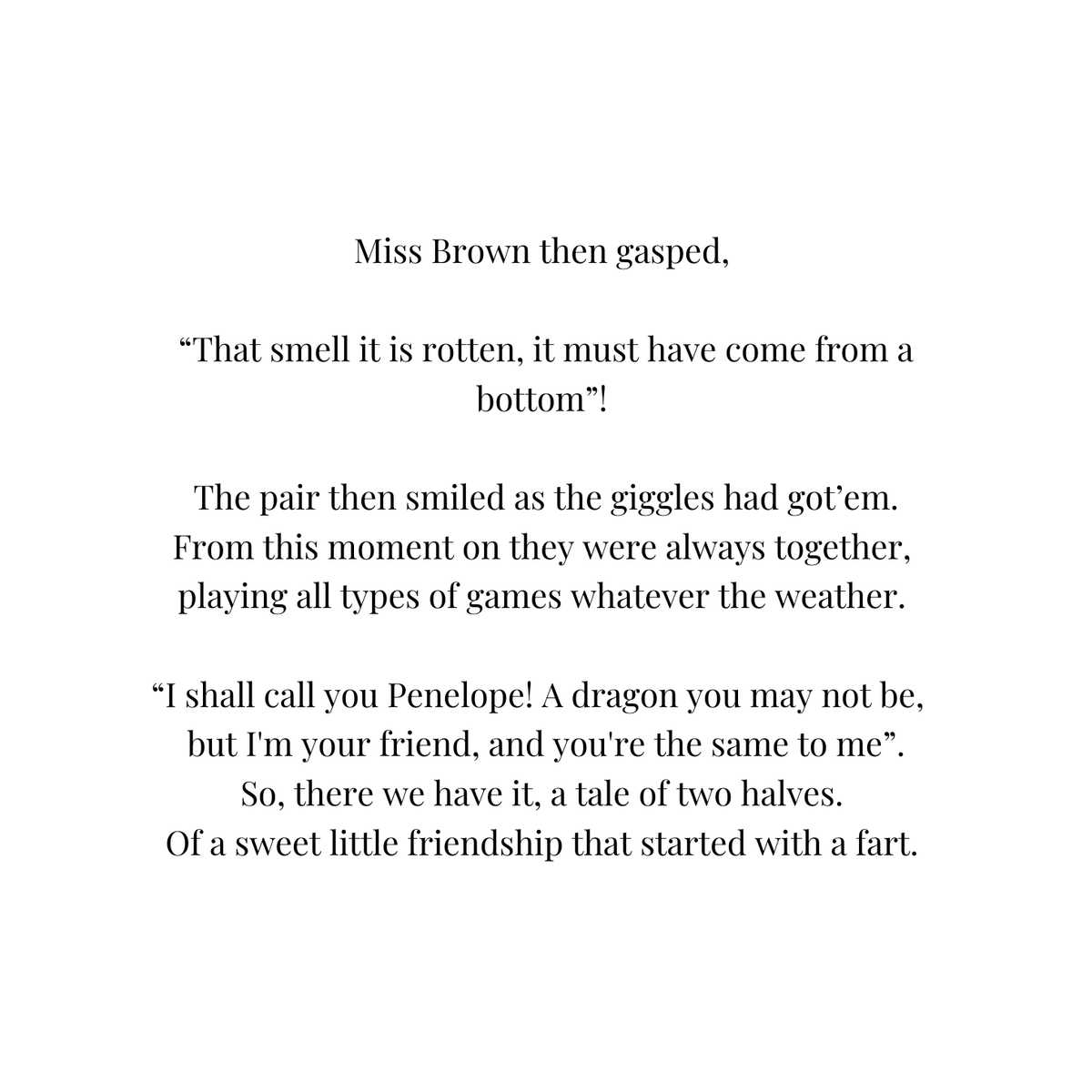 The Fart That Formed A Friendship