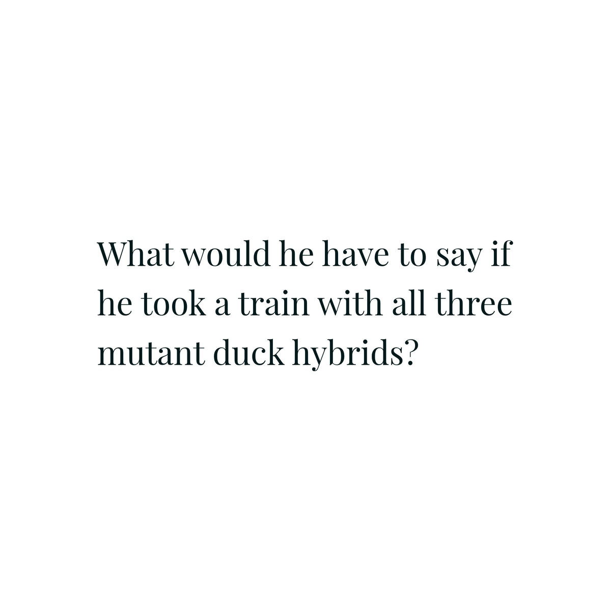Duck Luck